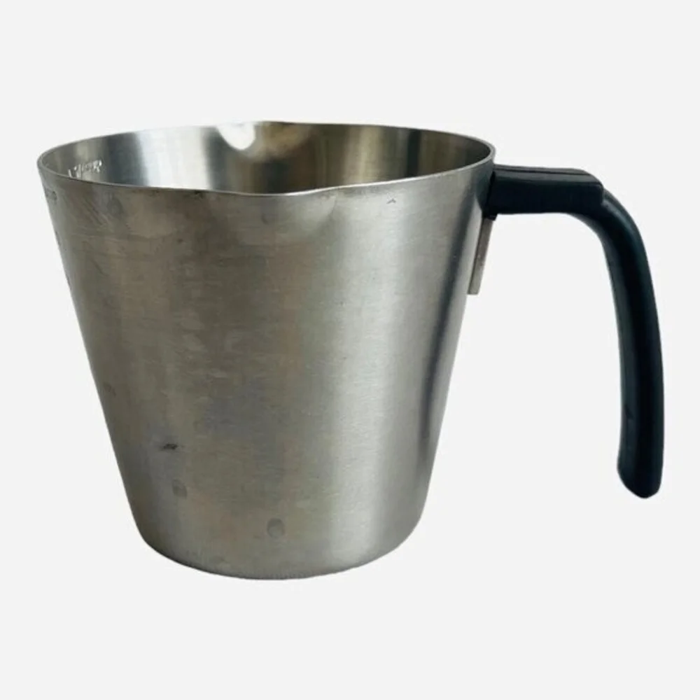 Stainless Steel Measuring Jug 2 Cup Barista Milk Pitcher Frothing 5.5